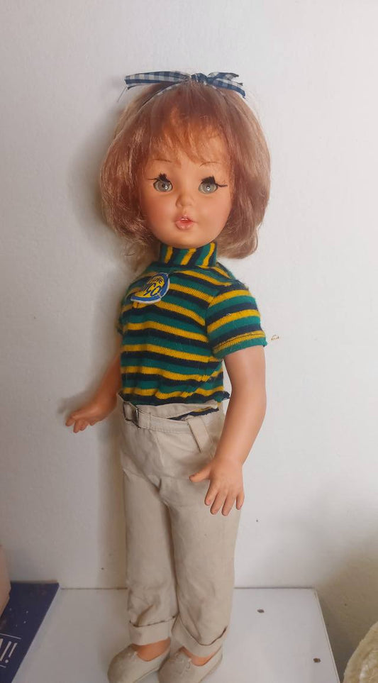 Μεγαλη κούκλα Vintage Furga - Made in Italy, 50 εκ.