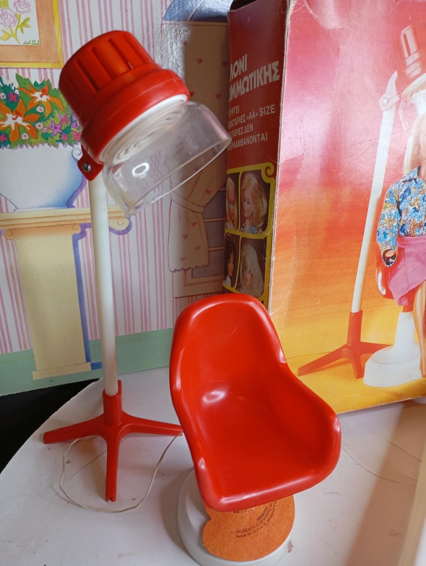 Σαλόνι Κομμωτικής για κούκλες Barbie & Sindy – Daffy's Toys (Vintage)