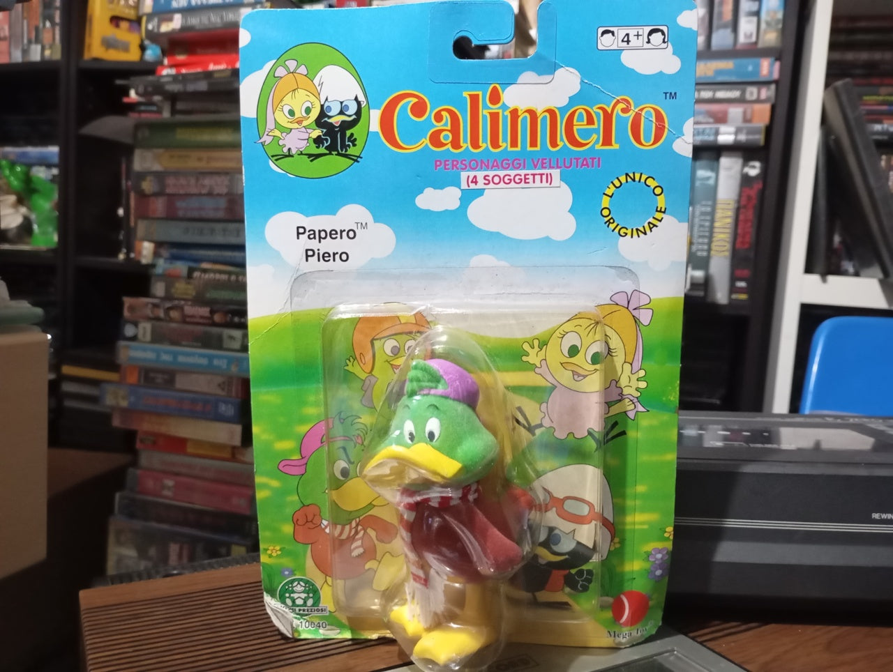 Συλλεκτικές φιγούρες Calimero & Piero – Σφραγισμένες & αυθεντικές! Του 1996