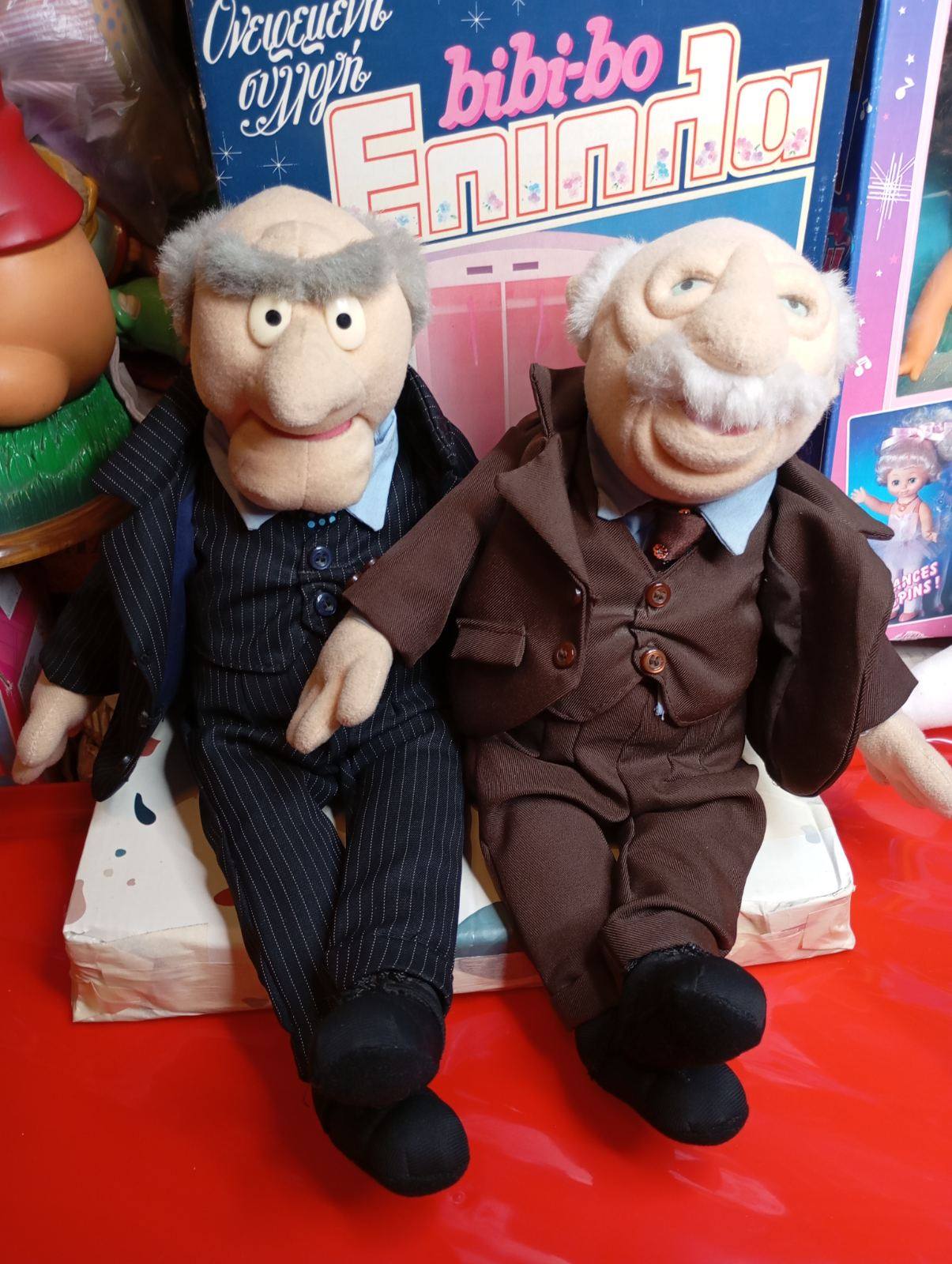 Waldorf & Statler – Muppet Show – Συλλεκτικές φιγούρες (Kermit Collection)