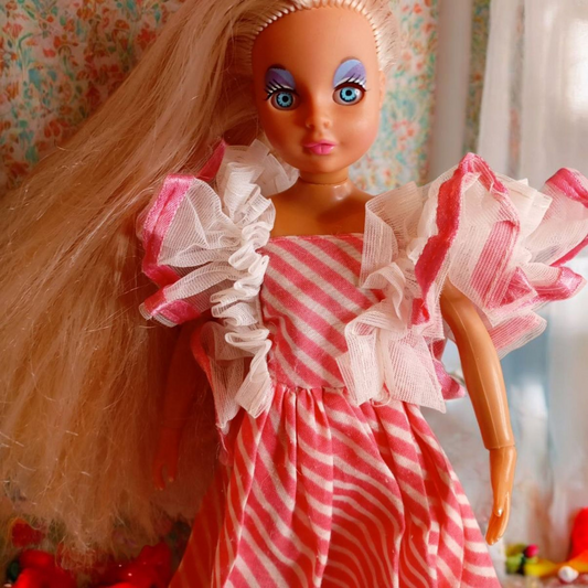 Κουκλα Bibibo β περιόδου με φόρεμα star α περιόδου