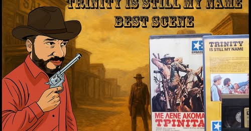 TRINITY IS STILL MY NAME BEST MOMENT WITH GREEK SUBTITLES FROM FIRST GREEK ORIGINAL VHS