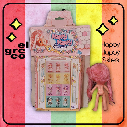 Ηappy Happy Sisters φορεσιά σφραγισμένη της el greco και δώρο η κούκλα