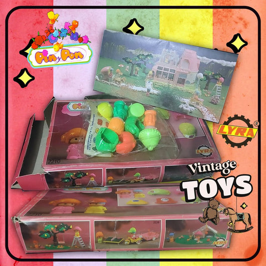 Lyra Pin y pon της δεκαετίας του 1980 σετ 2210