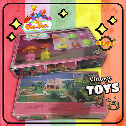 Lyra Pin y pon της δεκαετίας του 1980 σετ 2210