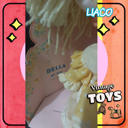 Συλλεκτική κούκλα της εταιρίας LIACO DOLLS την DELLA No 1330 στο κουτί της!!!