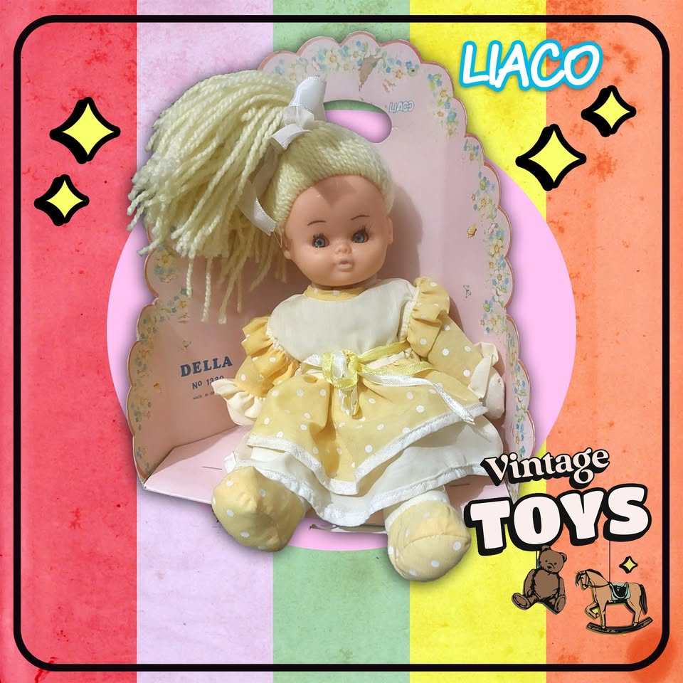 Συλλεκτική κούκλα της εταιρίας LIACO DOLLS την DELLA No 1330 στο κουτί της!!!