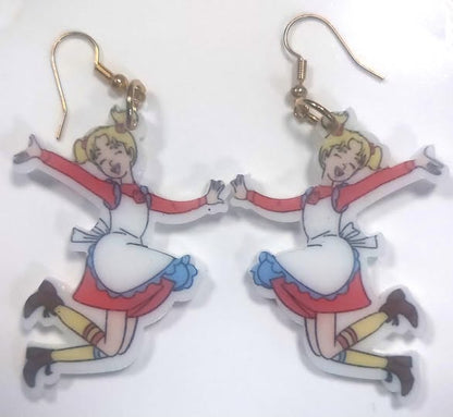 Χειροποίητα Σκουλαρίκια με Θέμα την Sandy Bell