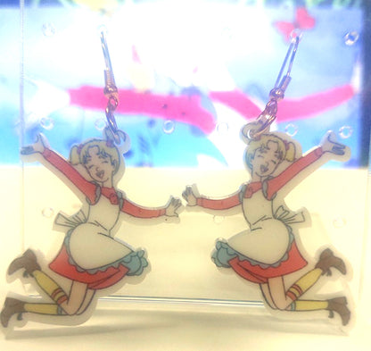 Χειροποίητα Σκουλαρίκια με Θέμα την Sandy Bell