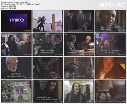 The Crow: Stairway to Heaven Crow vs Crow 1998-1999 aka Κοράκι εναντίων Κοράκι 1998-1999