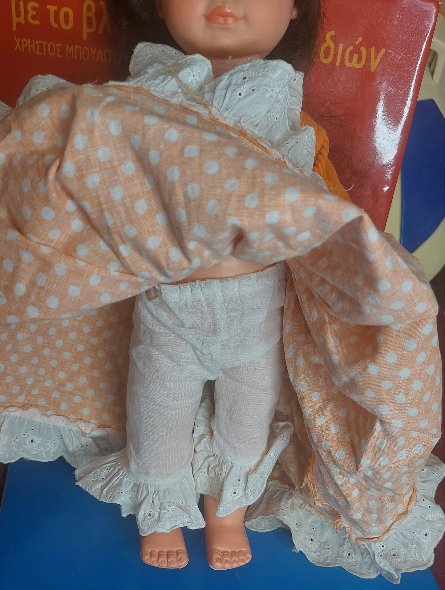 Σπάνια, vintage κούκλα της δεκαετίας του 1960 από την Zanini Zambelli Ιταλίας, ύψους 39cm