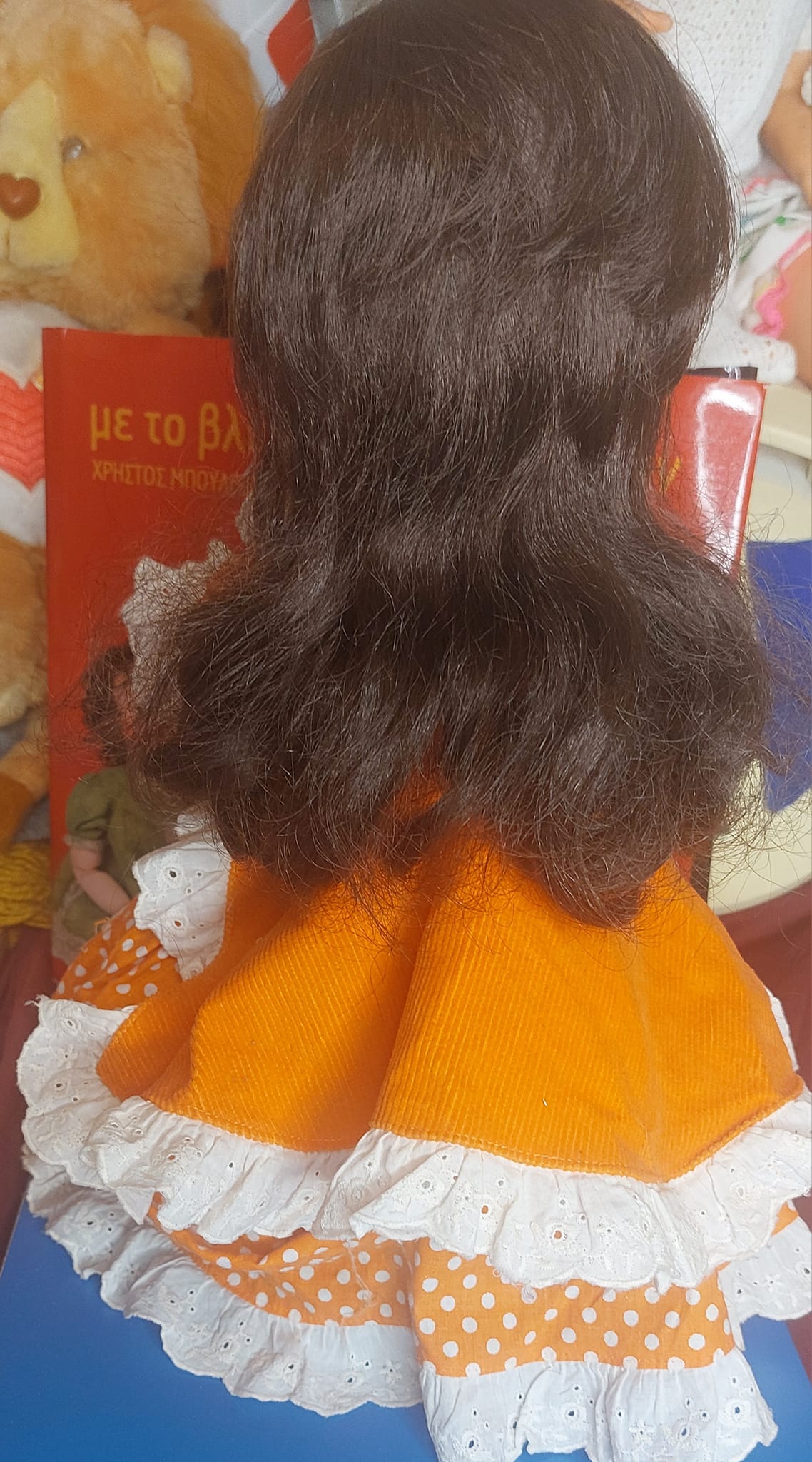 Σπάνια, vintage κούκλα της δεκαετίας του 1960 από την Zanini Zambelli Ιταλίας, ύψους 39cm