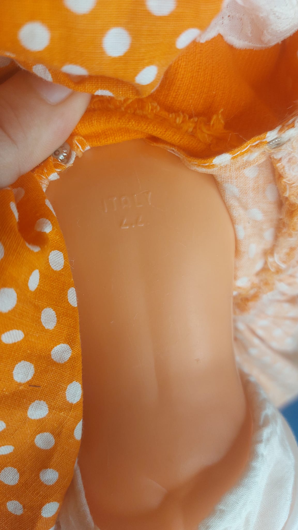 Σπάνια, vintage κούκλα της δεκαετίας του 1960 από την Zanini Zambelli Ιταλίας, ύψους 39cm