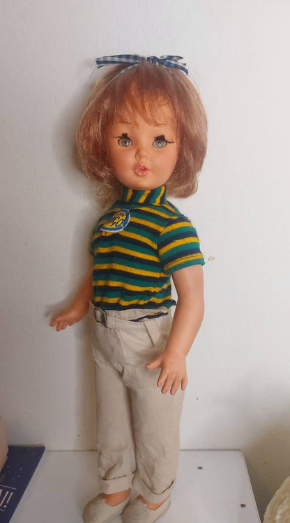 Μεγαλη κούκλα Vintage Furga - Made in Italy, 50 εκ.
