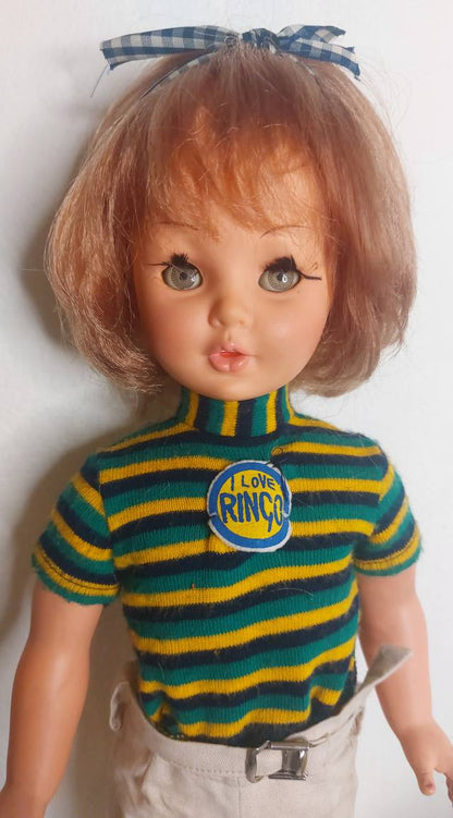 Μεγαλη κούκλα Vintage Furga - Made in Italy, 50 εκ.