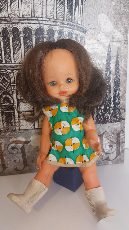 Ρετρό κούκλα δεκαετίας 1970 – Πιθανώς Zanni Zambelli (Ιταλίας)