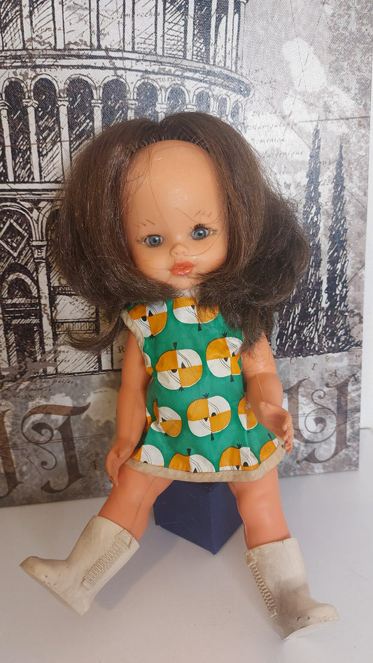 Ρετρό κούκλα δεκαετίας 1970 – Πιθανώς Zanni Zambelli (Ιταλίας)