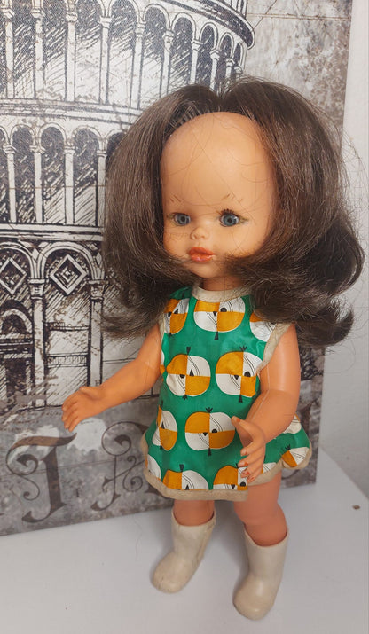 Ρετρό κούκλα δεκαετίας 1970 – Πιθανώς Zanni Zambelli (Ιταλίας)