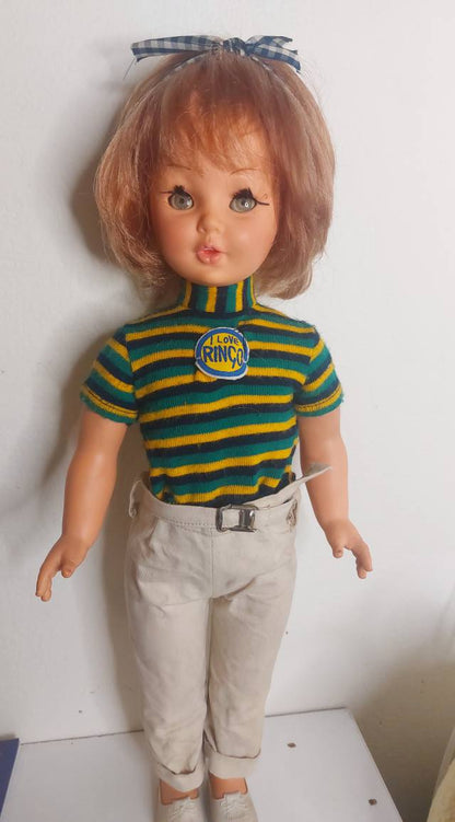 Μεγαλη κούκλα Vintage Furga - Made in Italy, 50 εκ.