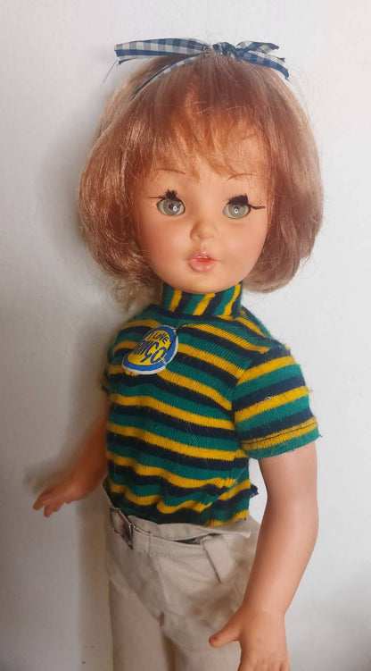 Μεγαλη κούκλα Vintage Furga - Made in Italy, 50 εκ.