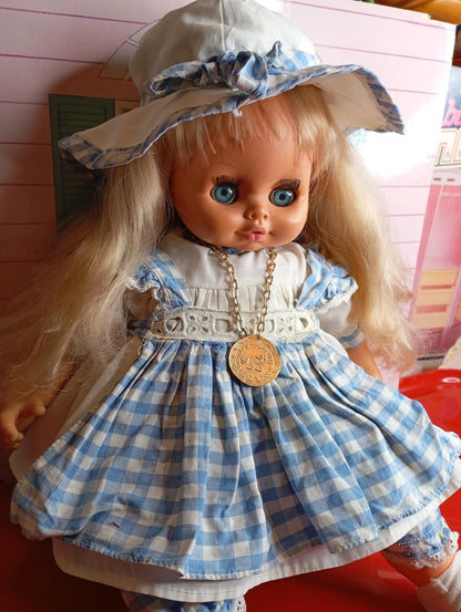 Σπάνια Vintage Κούκλα Μελίνα El Greco 1980s – Συλλεκτική!