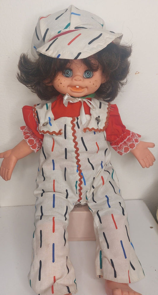 Vintage κούκλα, ύψους 40 εκ.