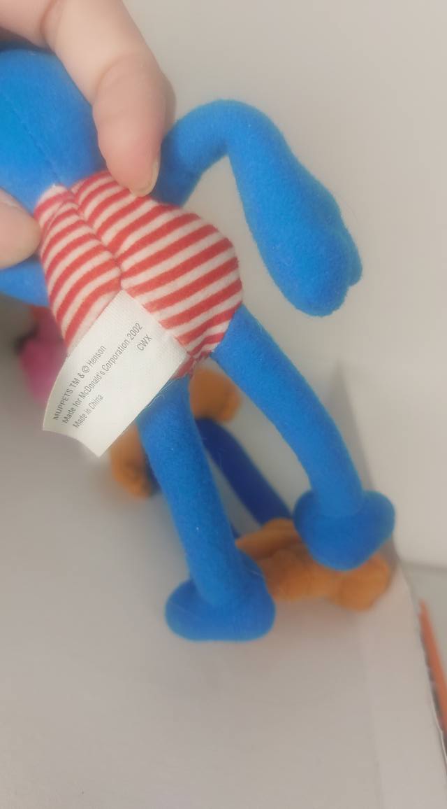 Vintage Muppets McDonald's Happy Meal Plush Toys (2002) – 4 τεμάχια