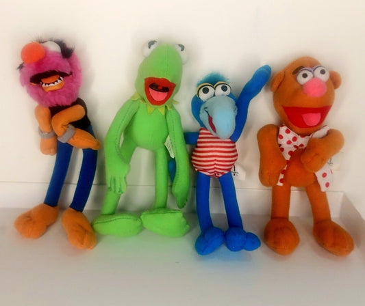 Vintage Muppets McDonald's Happy Meal Plush Toys (2002) – 4 τεμάχια