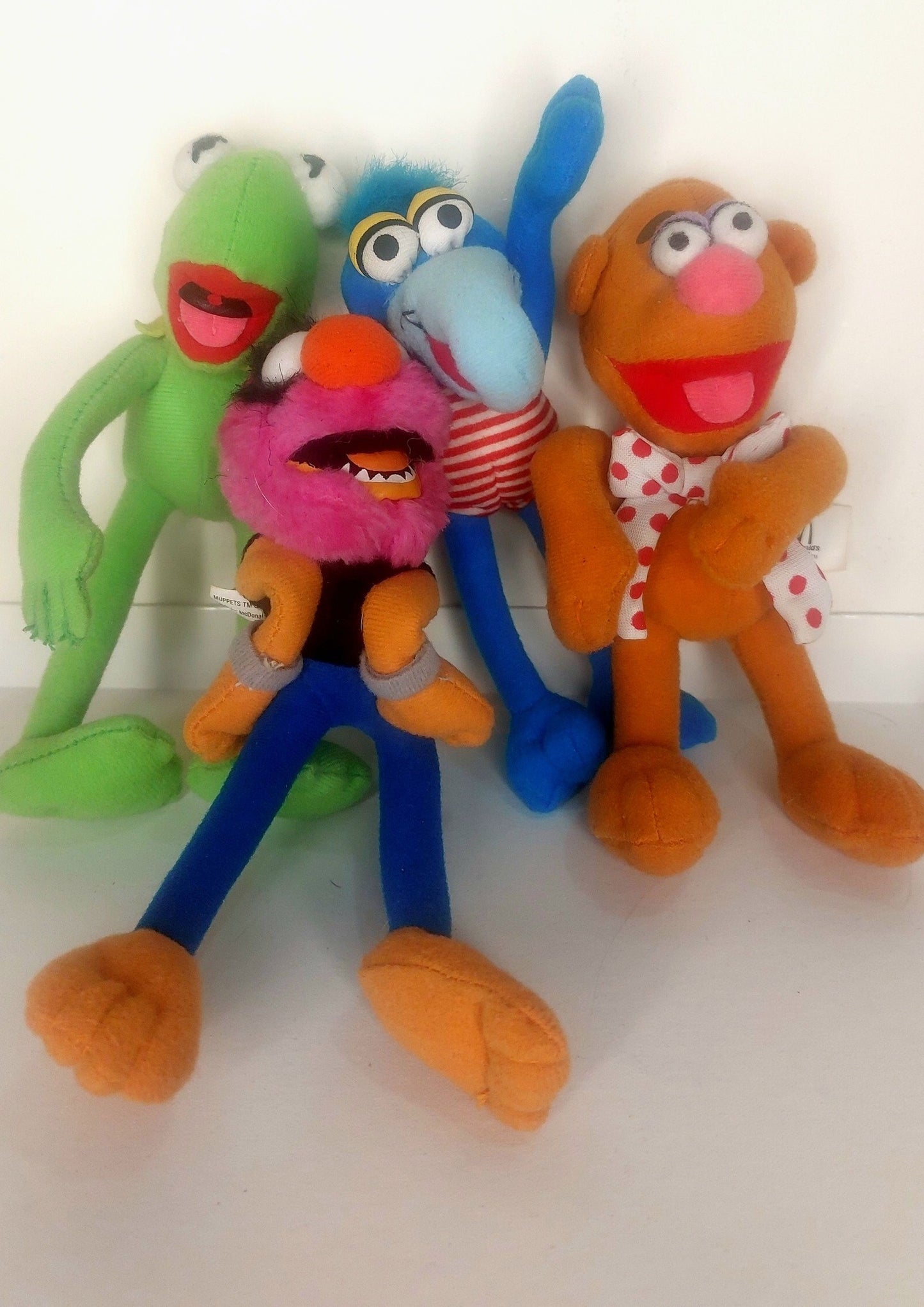 Vintage Muppets McDonald's Happy Meal Plush Toys (2002) – 4 τεμάχια