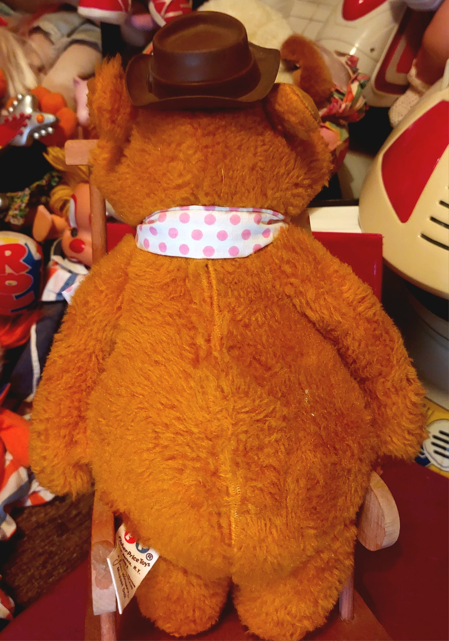 Vintage Fozzie Bear (1970s) - Fisher Price