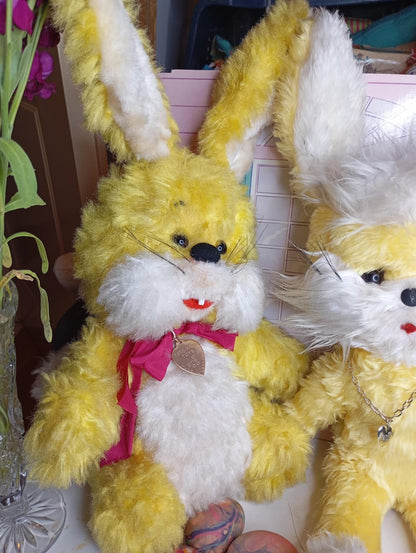 Σπάνιο Πακέτο 2 Λούτρινων Λαγών El Greco - Δεκαετία '60-70