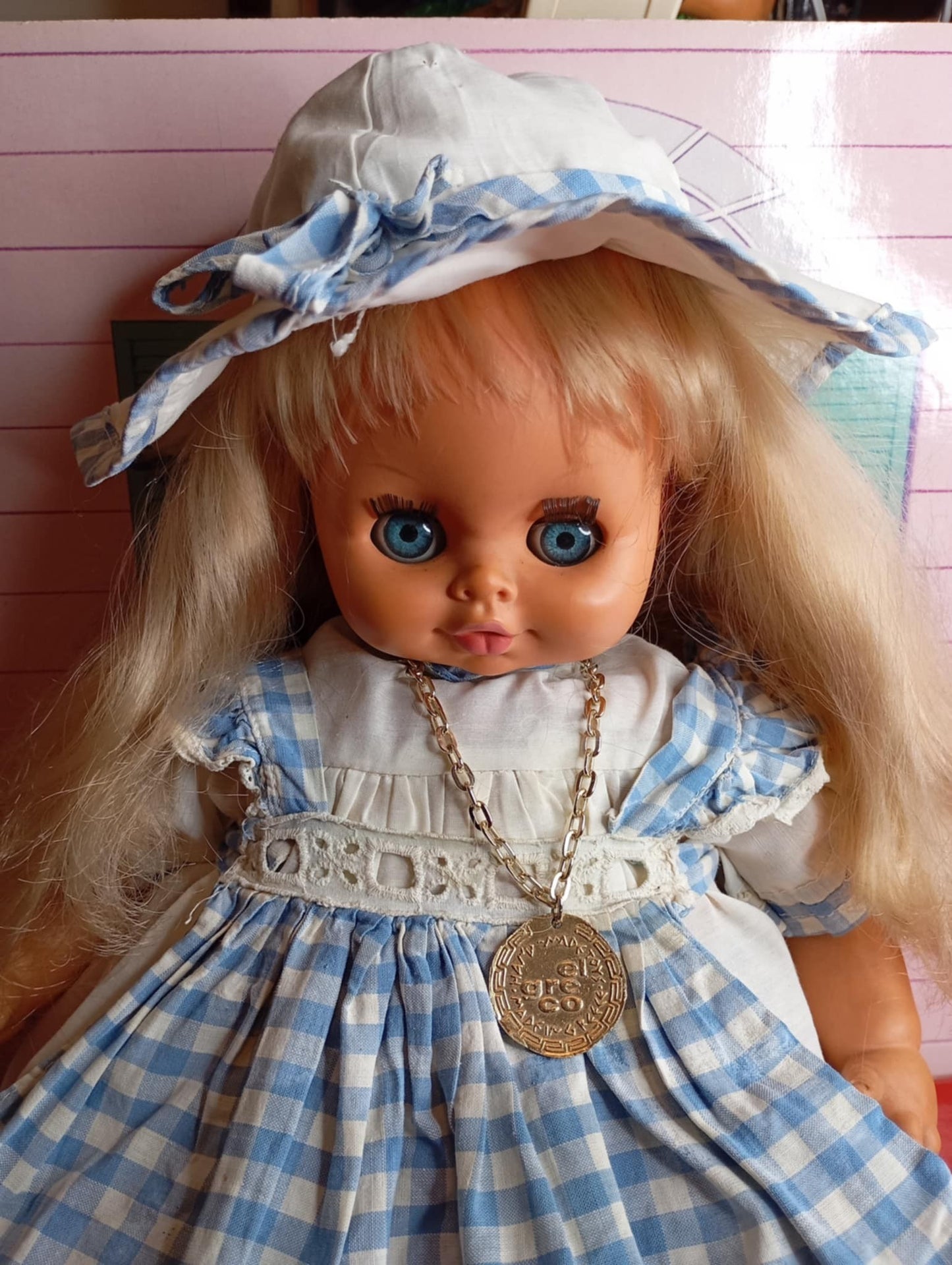 Σπάνια Vintage Κούκλα Μελίνα El Greco 1980s – Συλλεκτική!