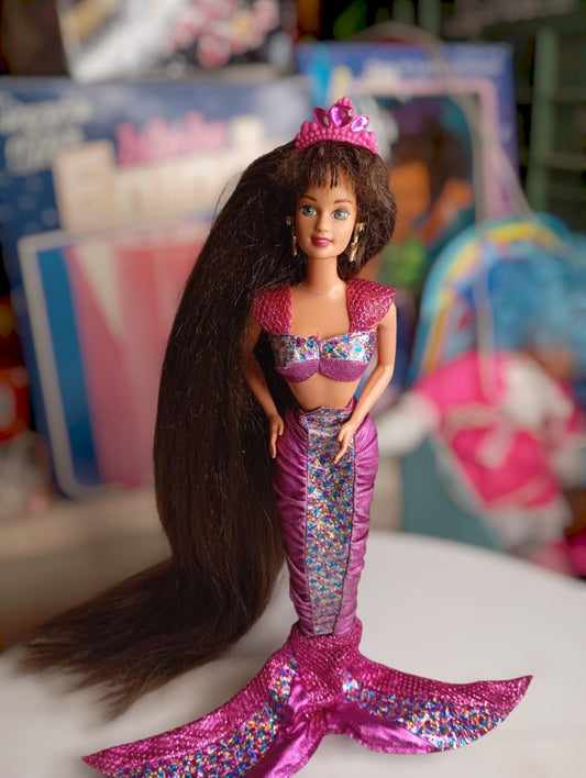 Barbie Teresa Jewel Hair Mermaid (1995)-Mattel