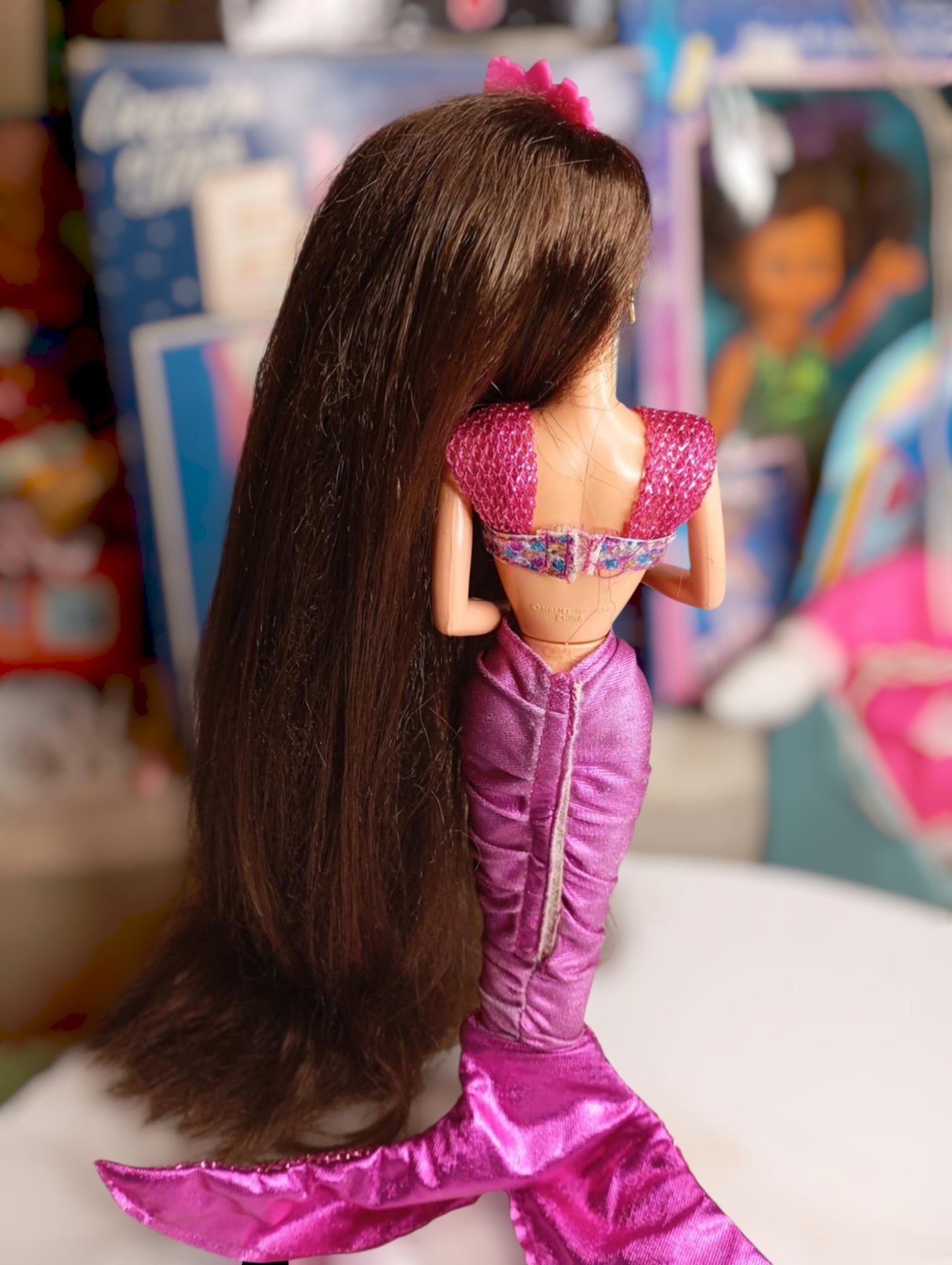 Barbie Teresa Jewel Hair Mermaid (1995)-Mattel