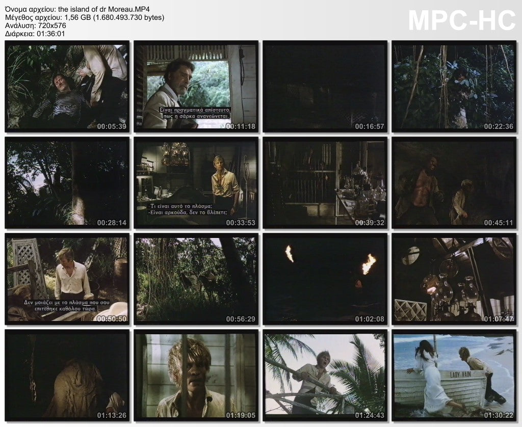 The Island of Dr. Moreau" (1977) aka Το νησί του Δρ Μονρό 1977 aka Το νησί του Διαβόλου 1977