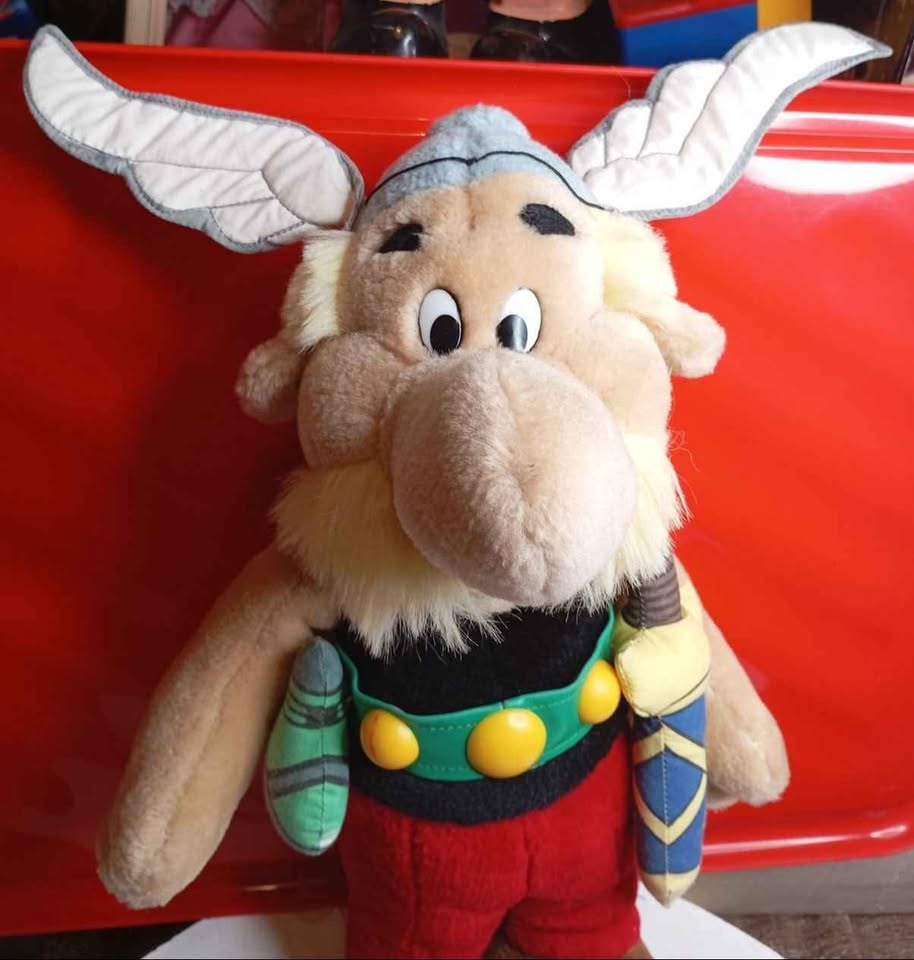 Vintage Λούτρινο Asterix 1994 - 40εκ. (Albert René)