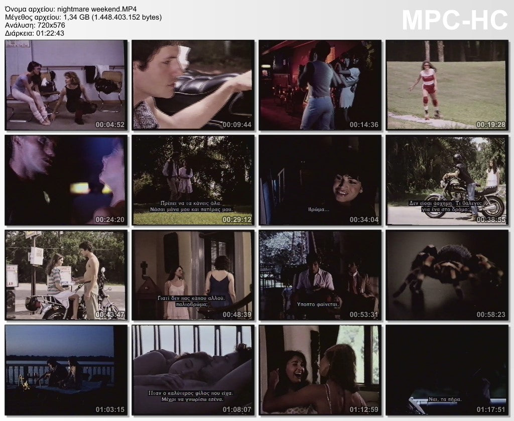 Εφιαλτική Σαββατοκύριακη 1986 aka Nightmare Weekend - 1986