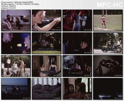 Εφιαλτική Σαββατοκύριακη 1986 aka Nightmare Weekend - 1986