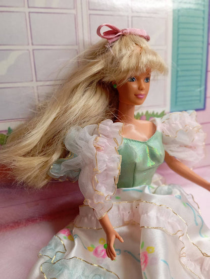 🎀 Συλλεκτική κούκλα Barbie με φόρεμα Birthday Party – Mattel 1992 🎀