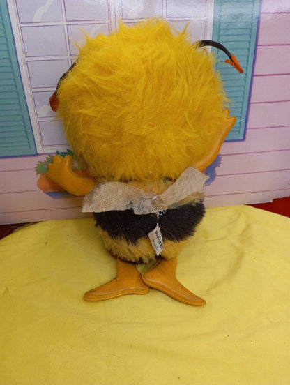 Vintage Λούτρινη Φιγούρα “Μάγια η Μέλισσα” – Effe Bambole, Ιταλία 1980 – Σπάνια Συλλεκτική