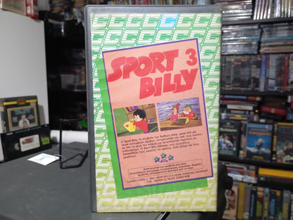 SPORT BILLY VHS 3 1980 aka Σπορτ Μπιλλυ 1980 Βιντεοκασέτα Νο 3 Σφραγισμένη - Sealed