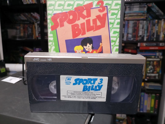 SPORT BILLY VHS 3 1980 aka Σπορτ Μπιλλυ 1980 Βιντεοκασέτα Νο 3 Σφραγισμένη - Sealed