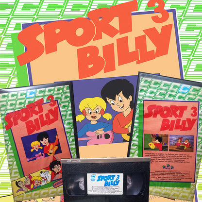 SPORT BILLY VHS 3 1980 aka Σπορτ Μπιλλυ 1980 Βιντεοκασέτα Νο 3 Σφραγισμένη - Sealed