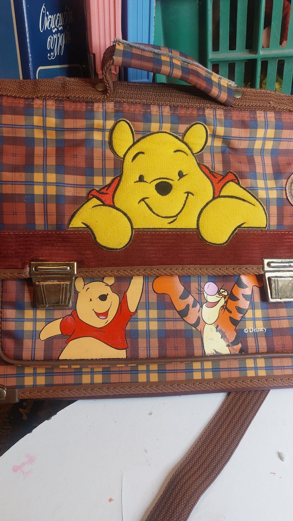 Vintage Σχολική Τσάντα Paxos – Winnie the Pooh (Disney)