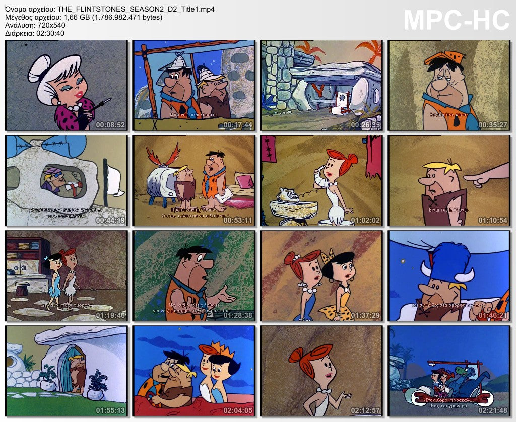 Flinstones season 2 part 2 1961 aka Φλινστοουνς σεζον 2 Μέρος 2