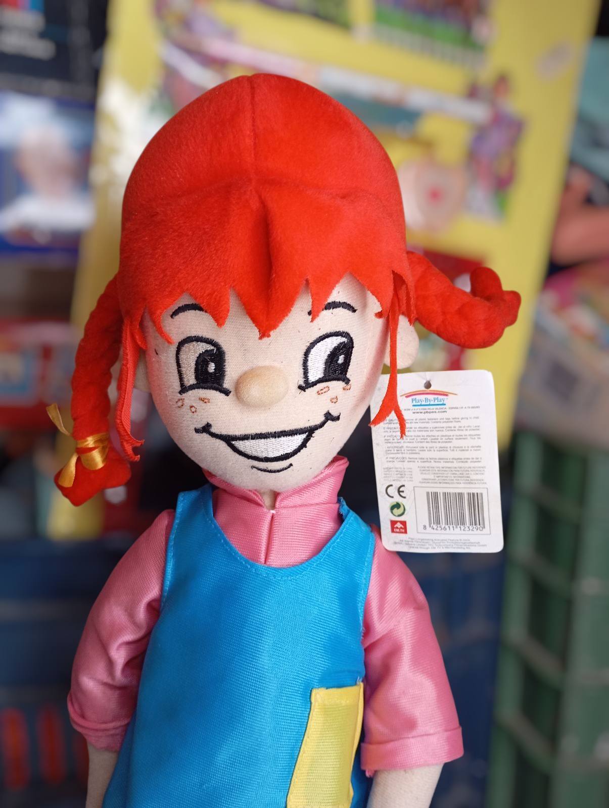 Συλλεκτική Κούκλα Πίπη Φακιδομύτη** – 55 εκ. (Play By Play, 2003)