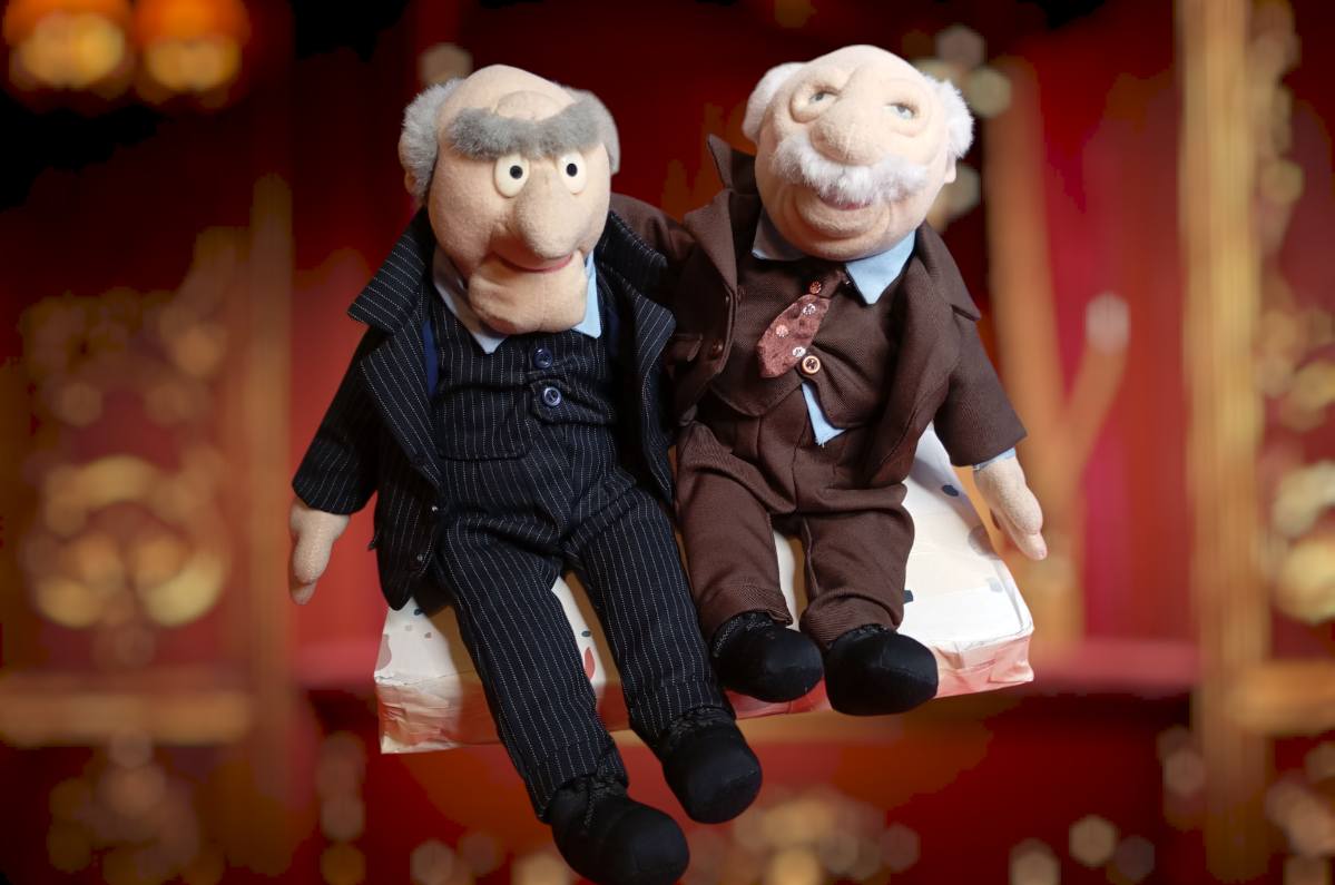 Waldorf & Statler – Muppet Show – Συλλεκτικές φιγούρες (Kermit Collection)