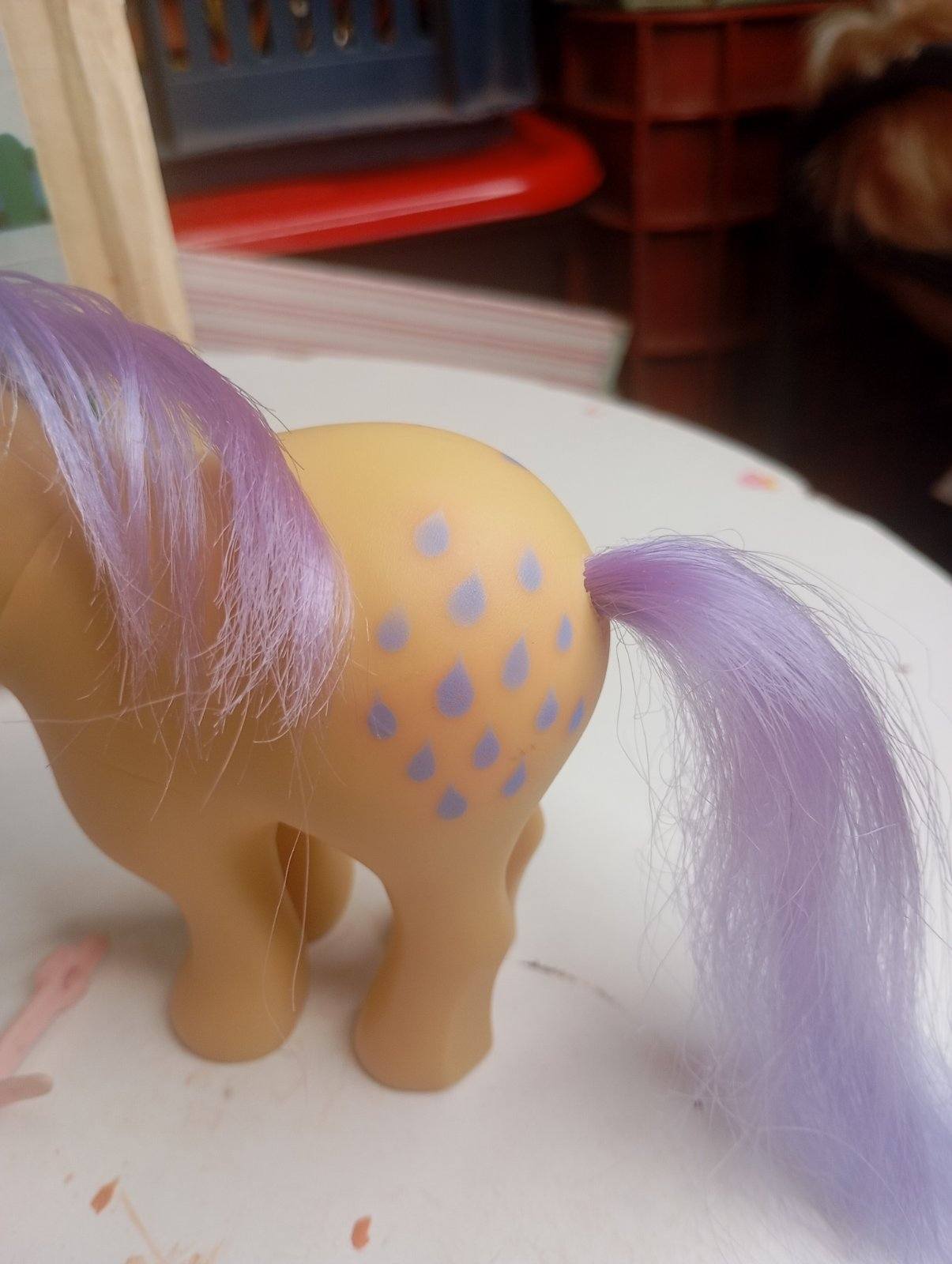 Σπάνιο σετ My Little Pony G1 – Ζιζη (El Greco, δεκαετία ’80)