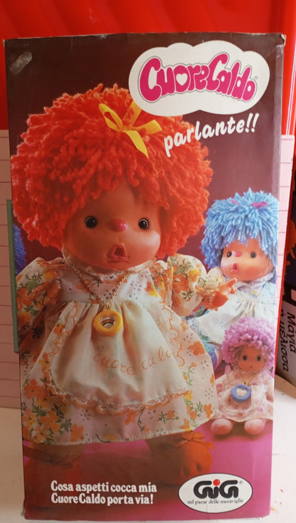 Υπέρ σπάνια παταπούφα Cuore Caldo (GiGi – El Greco) φούξια, στο κουτί της – άψογη κατάσταση