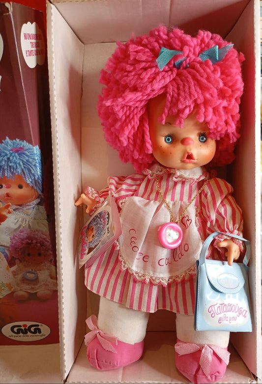 Υπέρ σπάνια παταπούφα Cuore Caldo (GiGi – El Greco) φούξια, στο κουτί της – άψογη κατάσταση